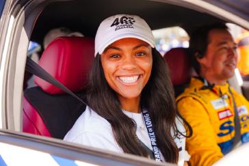 Two-time U.S. Olympian and Team USA Bobsled pilot Kaysha Love will drive an Acura MDX Type S as the official pace car for the 104th Running of the Pikes Peak International Hill Climb.