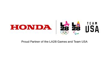 Honda announced as Founding Partner of LA28 Olympic and Paralympic Games and Official Automotive Partner of Team USA
