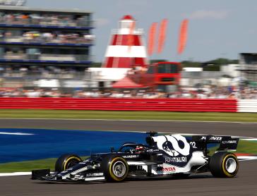 Honda’s Yuki Tsunoda finished 10th to lead the Honda contingent Sunday