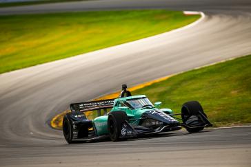 Power qualifies third in the Honda Indy 200 at Mid-Ohio