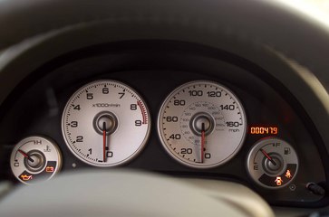 2004 Acura RSX interior.

