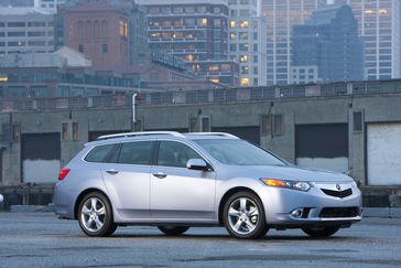 2011 TSX Sport Wagon (silver).