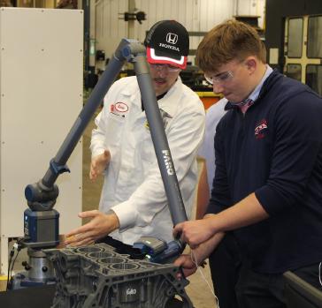 This and other activities will be available to visiting students during Honda’s Manufacturing Day program.