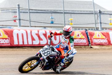 Milestone Flat Track Victory for Honda