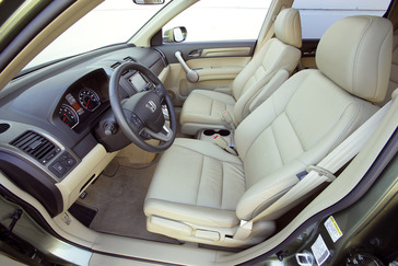 2007 Honda CR-V EX-L with Navigation - Interior.
