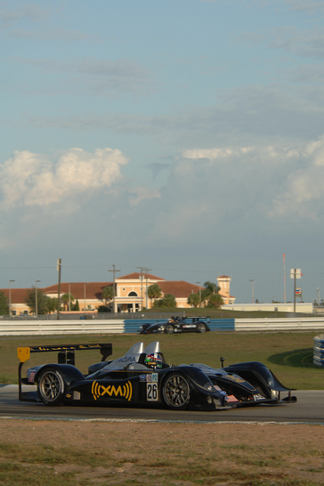 2007 ALMS Testing Sebring 22-24 Jan. Dario Franchitti.
