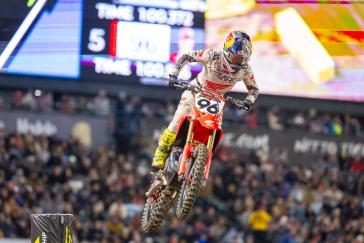 Jett Lawrence Earns His First Win of the Season, at Anaheim 2 SX