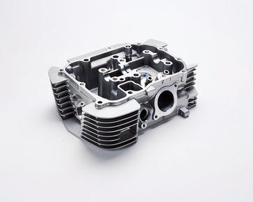2002 Honda VTX cylinder.
