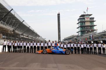 Dixon, Honda Claim Pole For 105th Running of the Indianapolis 500