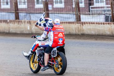 Milestone Flat Track Victory for Honda