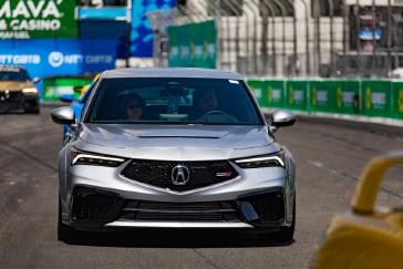 Acura celebrated 40 years of Precision Crafted Performance at the 2026 Acura Grand Prix of Long Beach with a parade lap featuring 40 iconic vehicles from the brand’s history—including the Integra Type R and Type S, NSX, Legend, MDX, CL, and more—led by the Integra 40 Racer, driven by Dai Yoshihara.