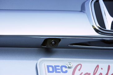 2007 Honda CR-V (EX-L with Navigation)- rear view camera.
