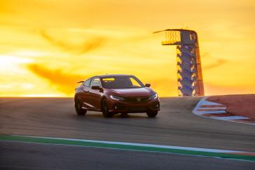 2020 Honda Civic Si at COTA