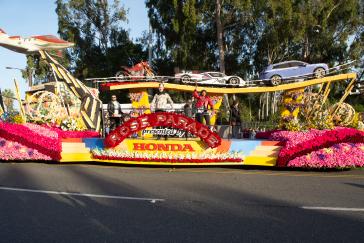 Fitz and The Tantrums Perform on the 2023 Honda Rose Parade Float Forever Determined