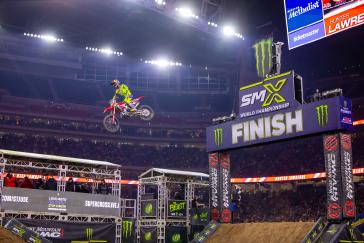 Hunter Lawrence claims career-first 450 Triple Crown race win, finishes second overall