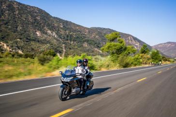 Honda Gold Wing Tour DCT Action