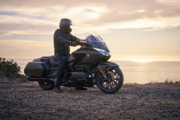 25 Honda Gold Wing Matte Black Metallic Lifestyle