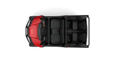 2025 Honda Pioneer 700-4 Hero Red