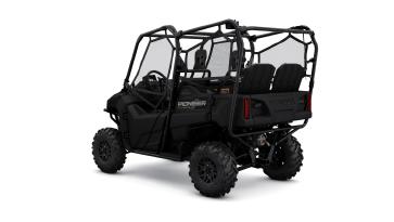 2025 Honda Pioneer 700-4 Deluxe Black Forest Green