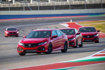2020 Honda Civic Si at COTA