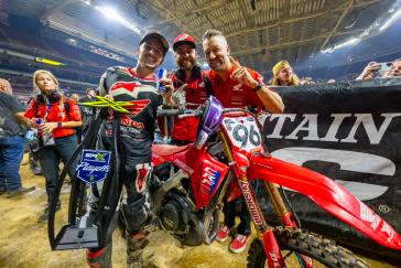 Honda HRC Progressive Controls SMX Playoffs After St. Louis Sweep