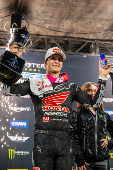 Jett Lawrence Earns His First Win of the Season, at Anaheim 2 SX