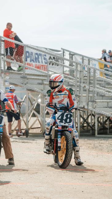 Milestone Flat Track Victory for Honda