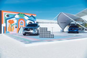 Acura at SCOPE Miami Beach 2024 with Dalkhafine
