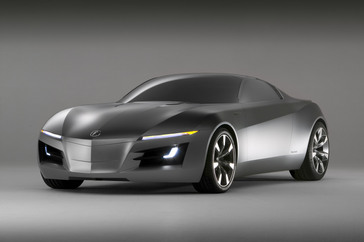 Acura Advanced Sports Car Concept Debuts at 2007 North American International Auto Show.
