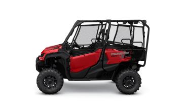 2025 Honda Pioneer 1000-5 Deluxe Hero Red