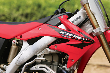 2005 Honda CRF450R.
