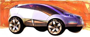 Acura RD-X Concept SUV.
