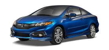 2014 Civic EX-L Coupe with Genuine Honda Accessories.