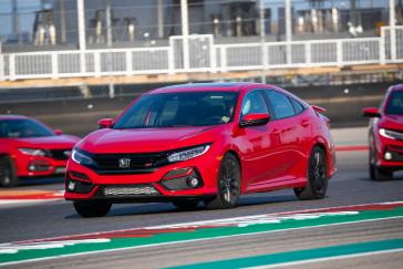 2020 Honda Civic Si at COTA
