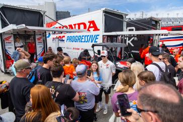 Career-Best Fourth-Place 250 Finish for Hymas at Daytona SX