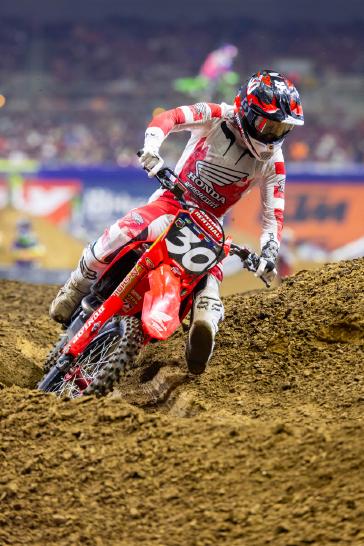 Honda HRC Progressive Controls SMX Playoffs After St. Louis Sweep