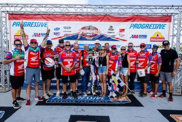 Milestone Flat Track Victory for Honda
