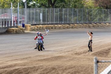 Milestone Flat Track Victory for Honda