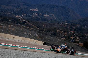 Alex Palou, Felix Rosenqvist second and third in IndyCar season finale qualifying at Laguna Seca