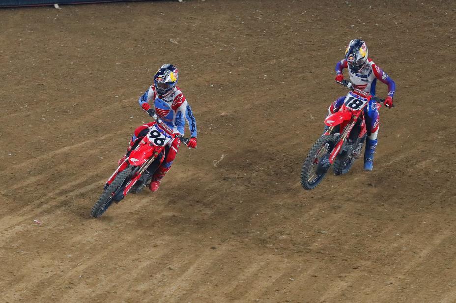 Team Honda HRC Rules Paris Supercross