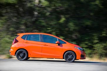 2018 Honda Fit Sport 6MT in Orange Fury