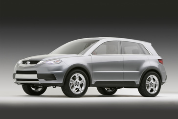 Acura RD-X Concept Front 3/4.
