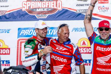Milestone Flat Track Victory for Honda