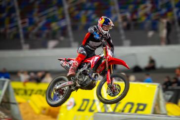 Career-Best Fourth-Place 250 Finish for Hymas at Daytona SX