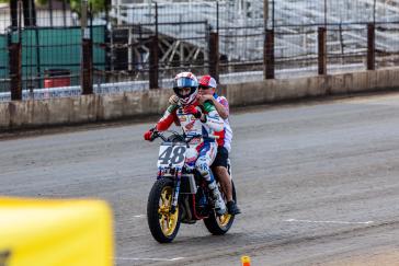 Milestone Flat Track Victory for Honda