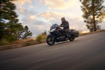 25 Honda Gold Wing Matte Black Metallic Action