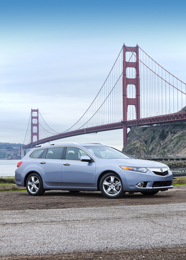 2011 TSX Sport Wagon (silver).