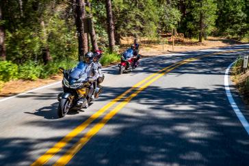 Honda Gold Wing Tour Group Action