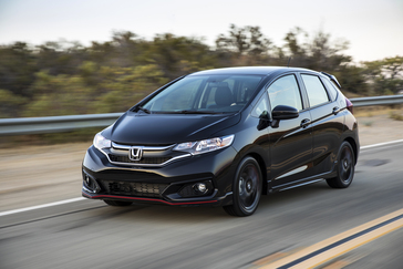 2018 Honda Fit Sport 6MT with HFP Accessories in Crystal Black
Pearl