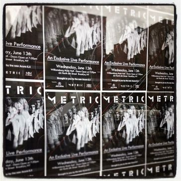 Indie Rock Band Metric Headlines New Campaign for All-new 2013 Acura ILX